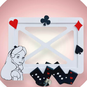 Tavelram - Alice i underlandet