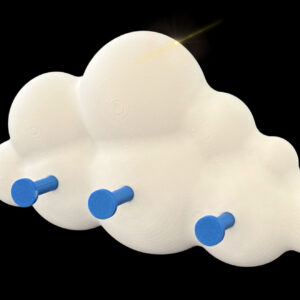 Molnformad klädkrok